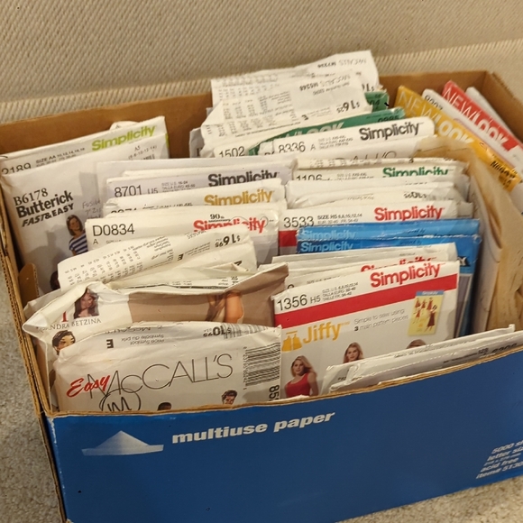 Over 80 Assorted Sewing Pattern Collection - Picture 2 of 2